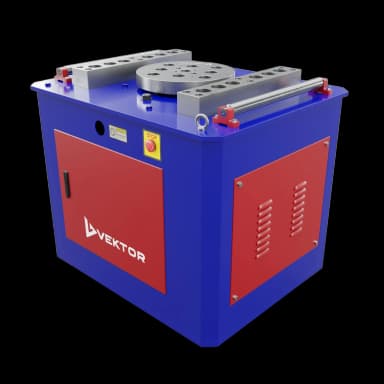 Станок для гибки арматуры Vektor GW40М с электронным блоком управления (ЧПУ) — фото 3